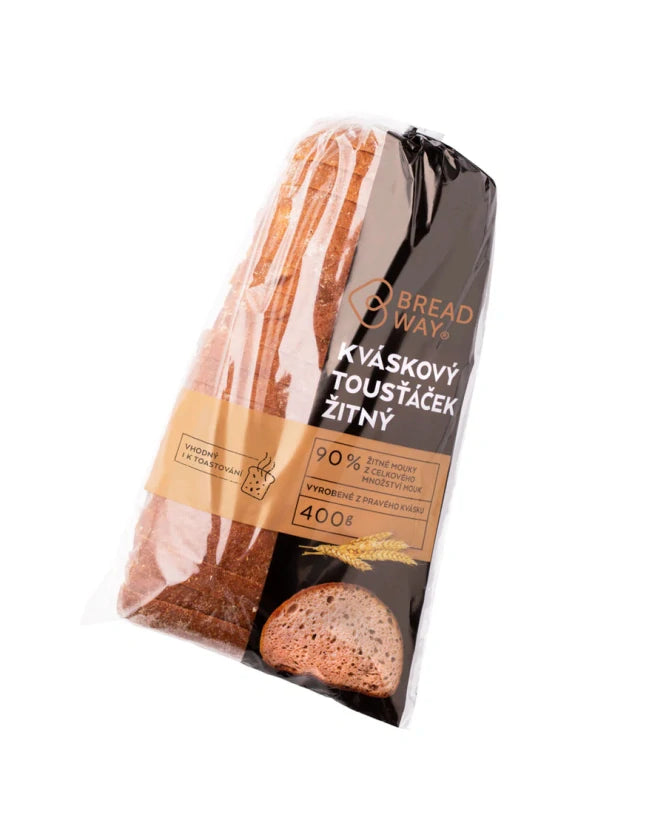 Kváskový žitný tousťáček 400 g