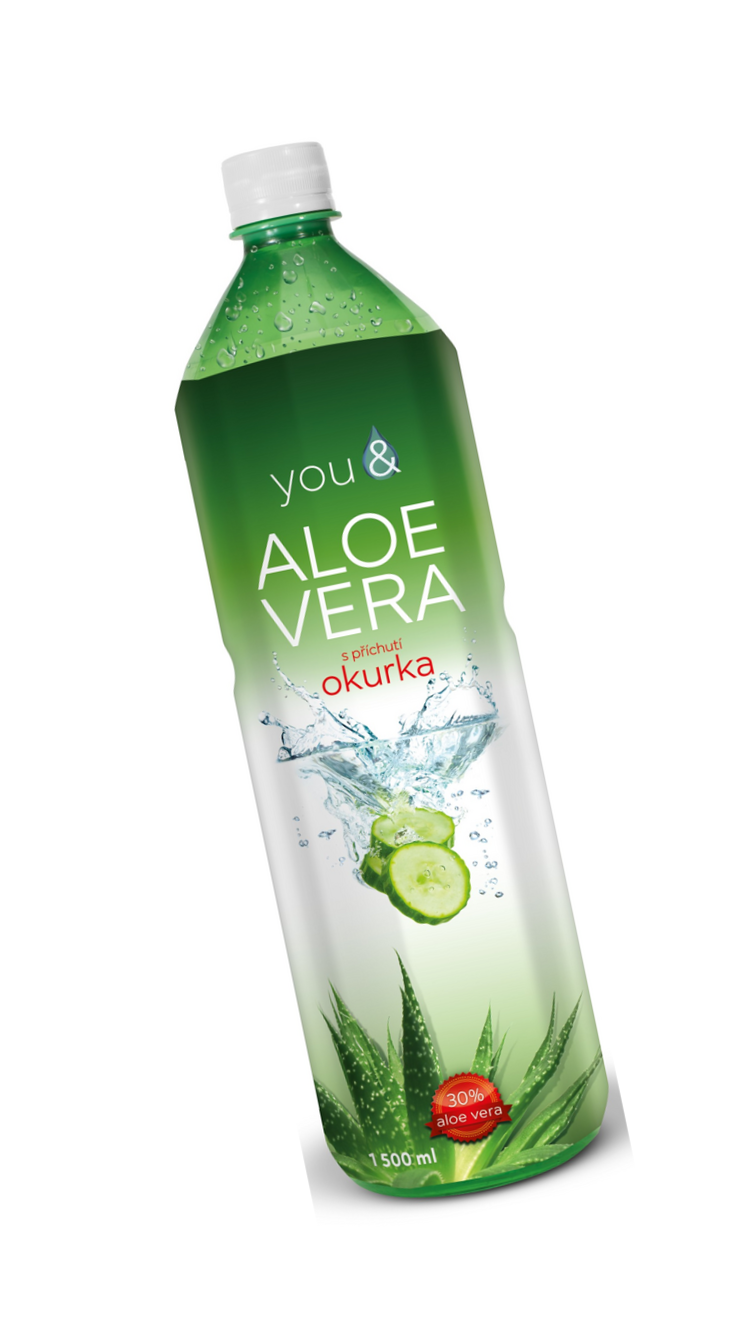 Top Aloe Vera Okurka 12 x 1,5l