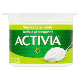 Activia bílá  120g